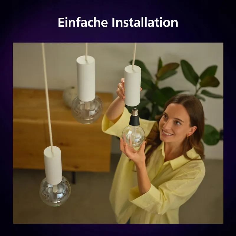 PHILIPS Hue Lightguide Grote Lamp G125 Wit en Kleur Bluetooth — foto 6
