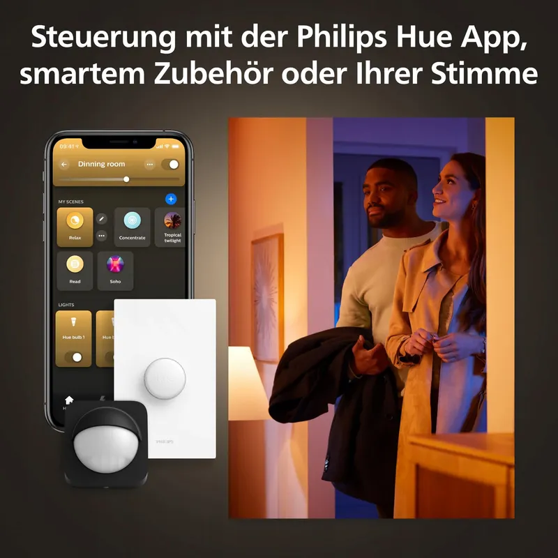 PHILIPS Hue Lightguide Grote Lamp G125 Wit en Kleur Bluetooth — foto 5