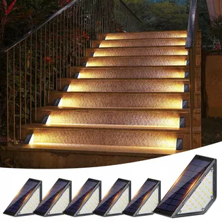 SOLARLAMPEN Tuinlampen LED IP65 Waterdicht 6 Stuks