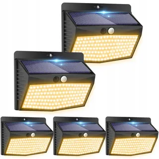 PEASUR Solarlamp met Bewegingsmelder 138 LED IP65 Tuin