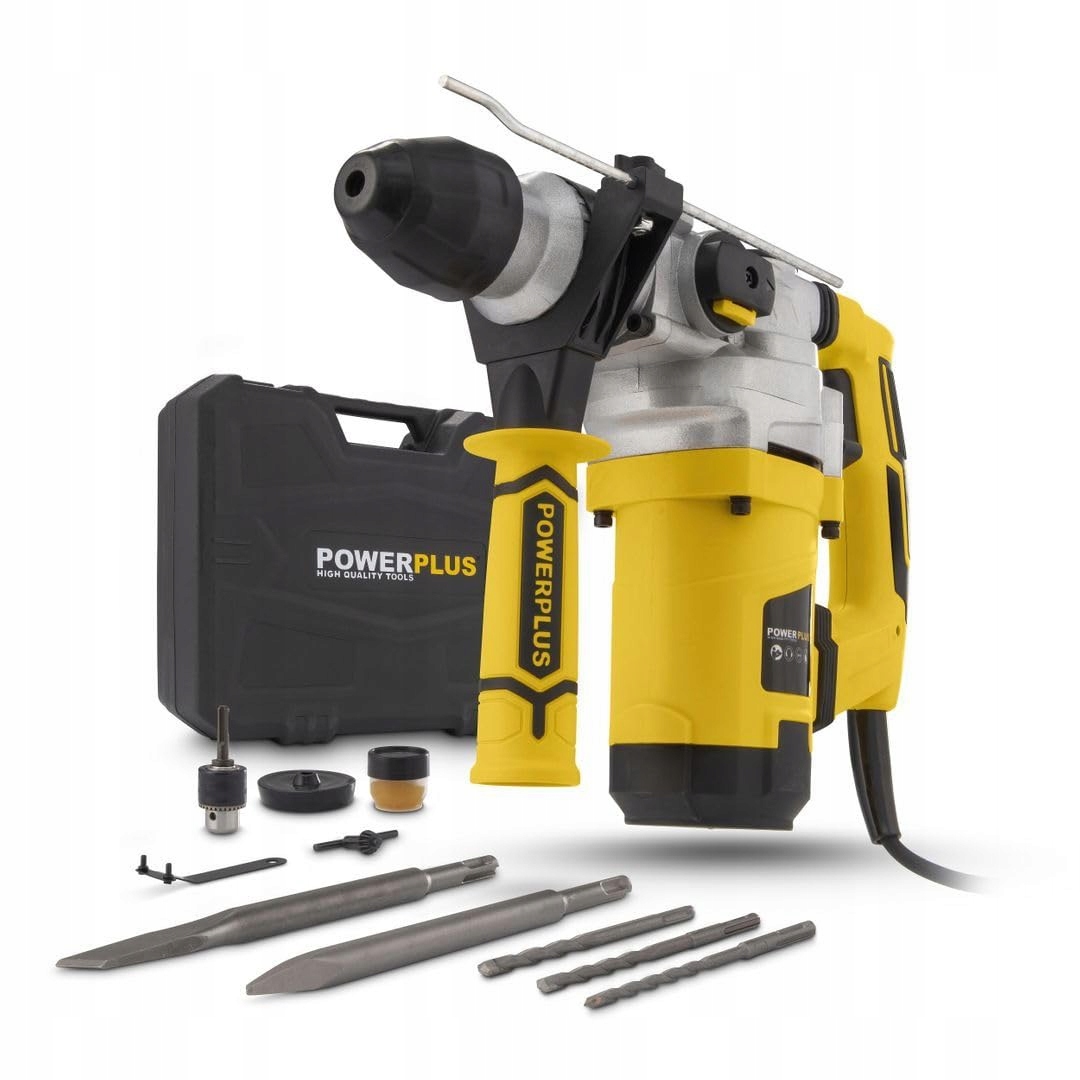 POWERPLUS Klopboormachine POWX1175 Beton Hout Accessoires