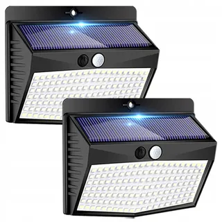 PEASUR Solarlamp 138 LED Bewegingsmelder IP65 Tuin