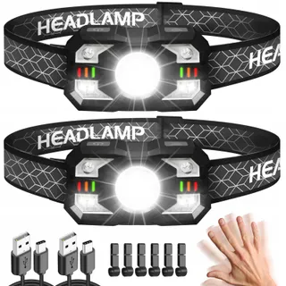 HYTED LED Hoofdlamp 2000 Lumen Waterdicht Hardlopen Camping