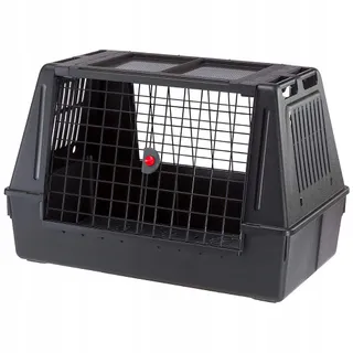 ATLAS CAR 100 Hondentransportbox met Haken Ventilatie