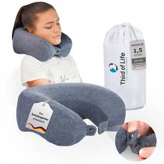 ANDAR Ergonomisch Reiskussen Sneldrogend Memory Foam
