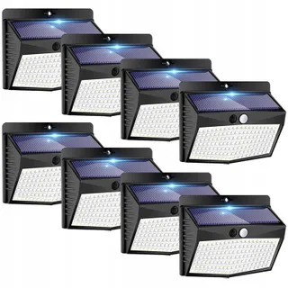 PEASUR Zonnelamp Buiten Bewegingsmelder 138 LED IP65 Tuin