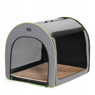 PETSFIT Opvouwbare Hondenbox Middelgrote Honden Pluche Kussen