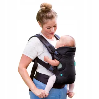 INFANTIN Ergonomisch Verstelbaar Draagzak met Heupband 4-in-1