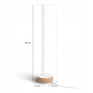 PHILIPS Hue White Color Ambiance Gradient Signe Tafellamp 16M Kleuren — miniatuur 4
