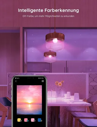 GOVEE Slimme Gloeilamp E27 RGBWW 16M Kleuren LED Alexa Google 4 stuks