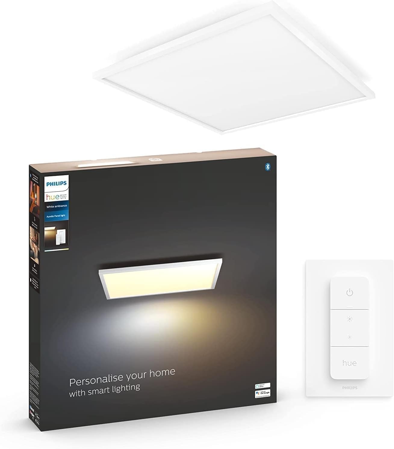 PHILIPS Hue White Ambiance Aurelle Panel 4200lm 60x60cm Dimmer