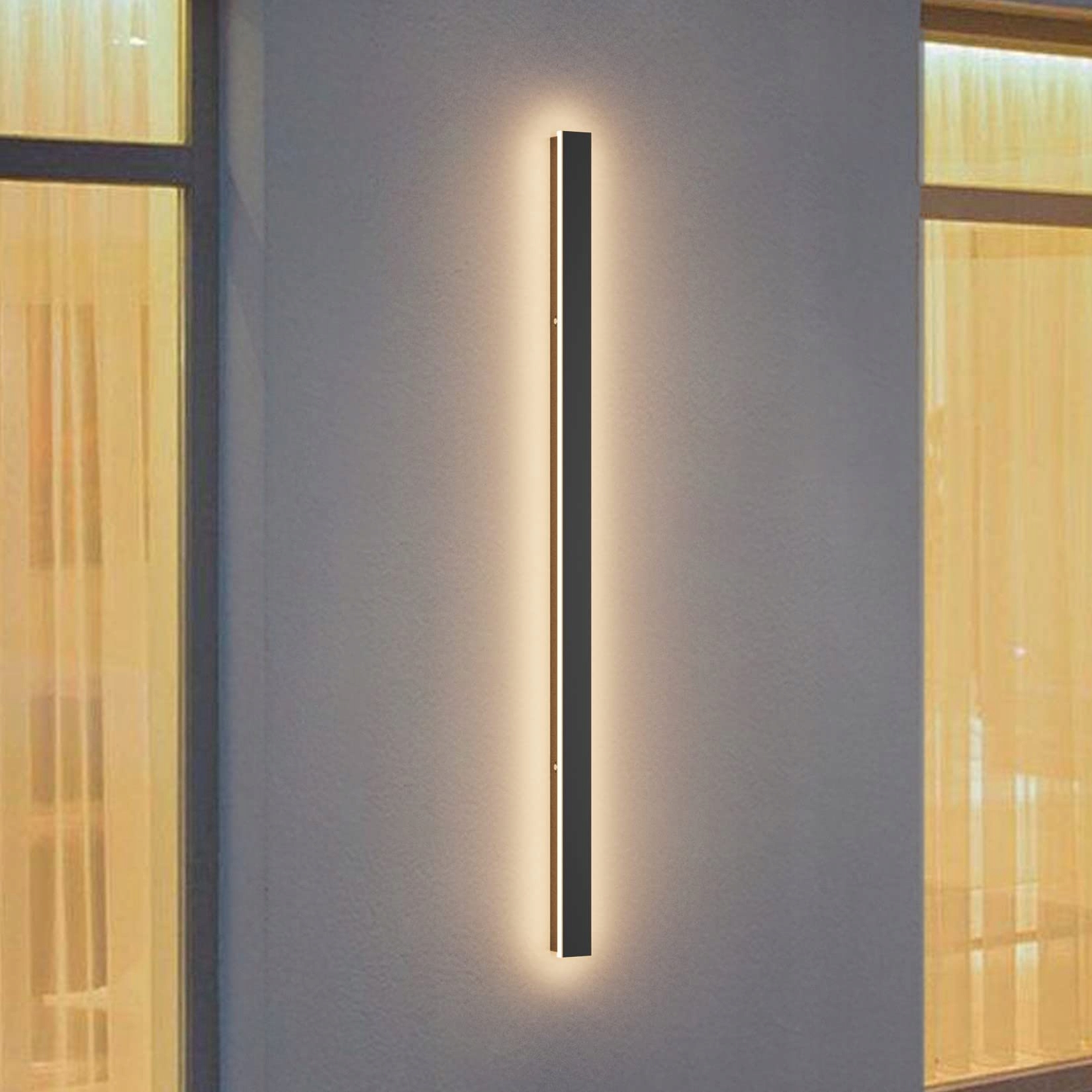 K-BRIGHT Wandlamp 35W Waterdicht IP65 120CM Warm Wit 3000K
