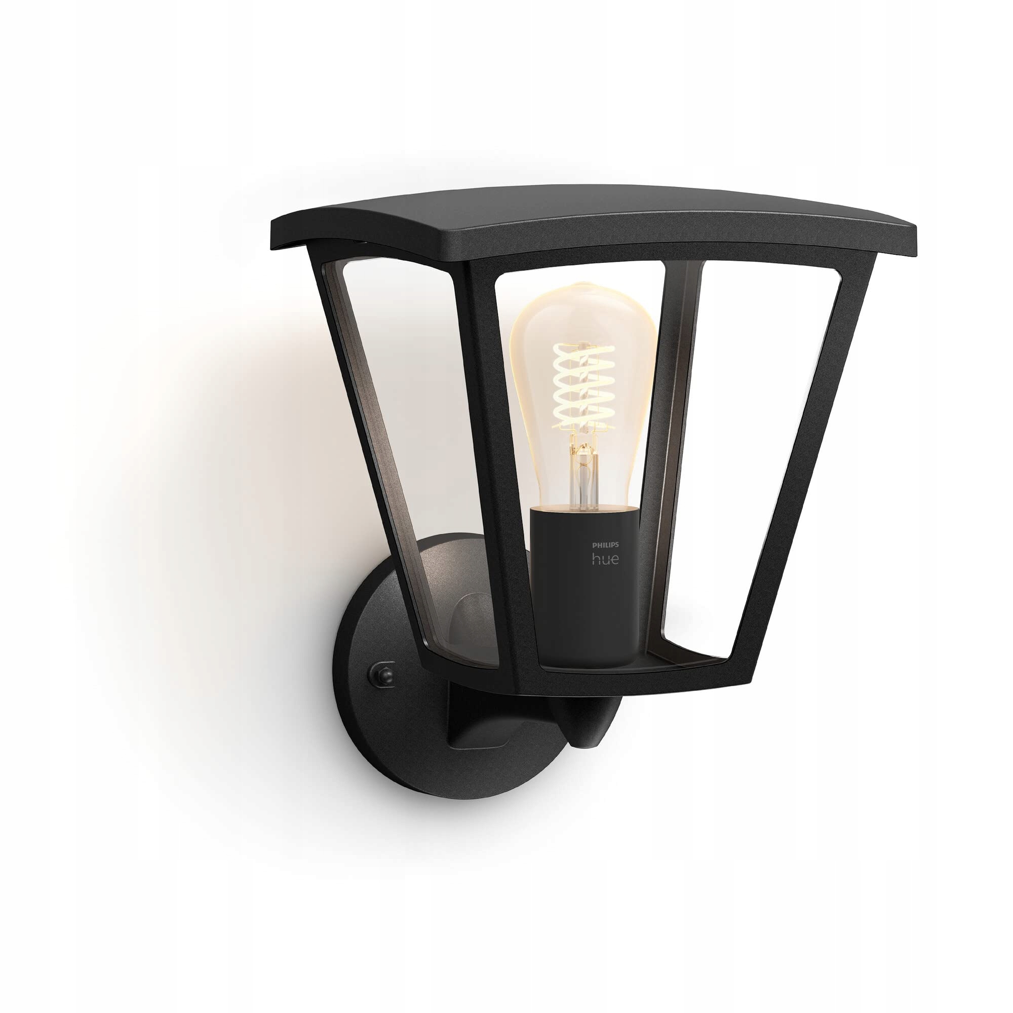 PHILIPS Hue White Inara Buitenlamp Zwart 550lm Warmwit Licht
