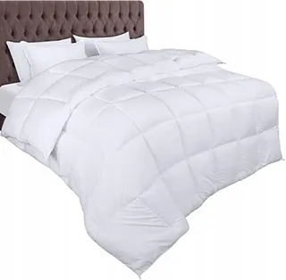 UTOPIA BEDDING Dekbed 155x220cm Ganzjaars 370 GSM Wit