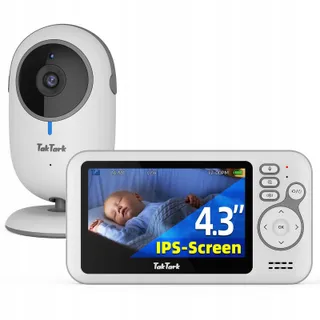 TAKTARK Babyfoon Camera 43 Video Monitor VOX Tweerichtingsaudio