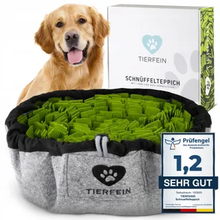 TIERFEIN Snuffelmat Voor Honden Premium Verstelbaar en Wasbaar