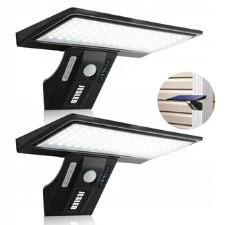 JESLED Solarlamp Buiten 90 LED Bewegingssensor Waterdicht — miniatuur 1