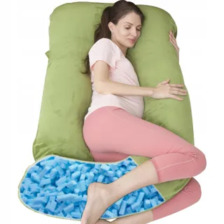 TAIBEST Zwangerschapskussen Memory Foam U-vormig Voor Zwangere Vrouwen — miniatuur 1