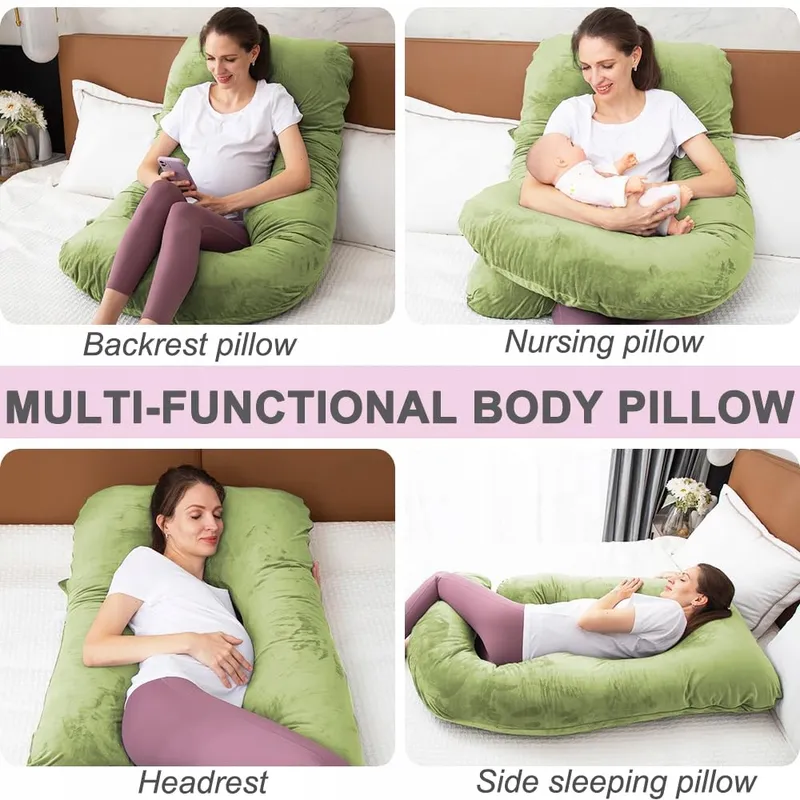 TAIBEST Zwangerschapskussen Memory Foam U-vormig Voor Zwangere Vrouwen — foto 6