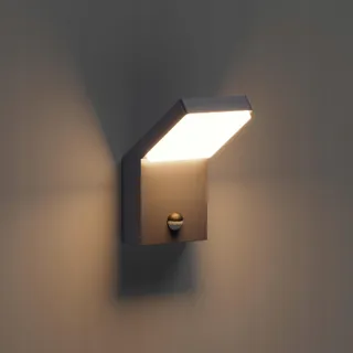 KLIGHTEN Buitenlamp LED Met Bewegingsmelder 24W IP65 Waterdicht 3000K