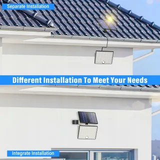 Realky Solarlampen Buiten Afstandsbediening Bewegingsmelder IP65 2 stuks — miniatuur 7