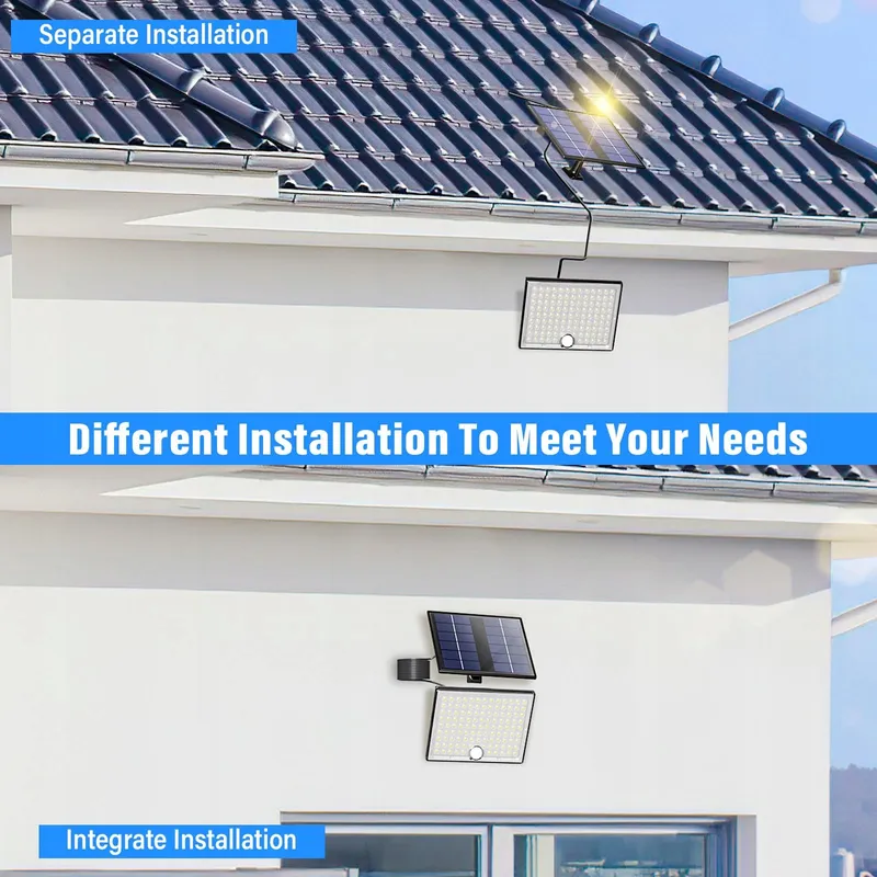 Realky Solarlampen Buiten Afstandsbediening Bewegingsmelder IP65 2 stuks — foto 7