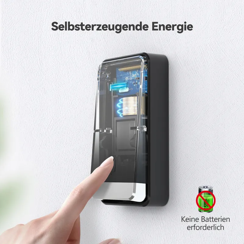 TECKNET USB Draadloze Deurbel IP65 400M 60 Beltonen LED Versie 2 — foto 4