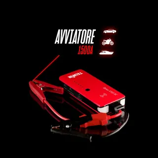 TELWIN Drive 1750 XC Compacte Starthulp Powerbank Rood