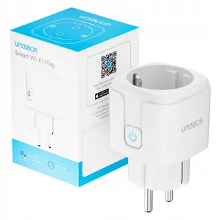 UPXNBOR Slimme Stekker 16A WiFi Energiemeting Werkt Met Alexa