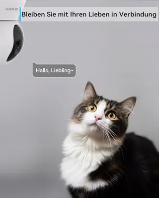 BLURAMS Binnencamera 2K WiFi 360 Nachtzicht Bewegingsdetectie — miniatuur 5