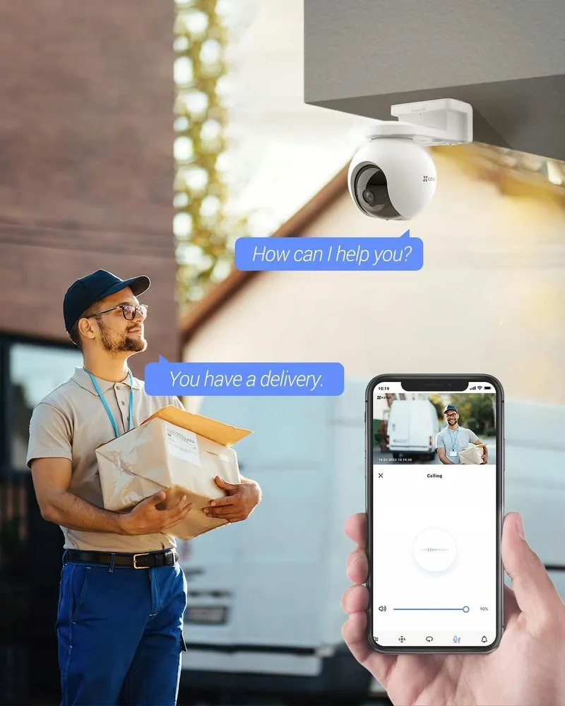 EZVIZ 2K Draadloze Camera Buiten AI 10400mAh PT WiFi — foto 7
