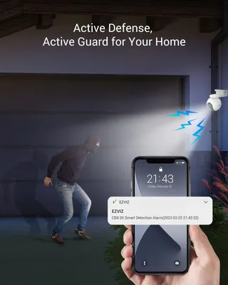 EZVIZ 2K Draadloze Camera Buiten AI 10400mAh PT WiFi — miniatuur 5