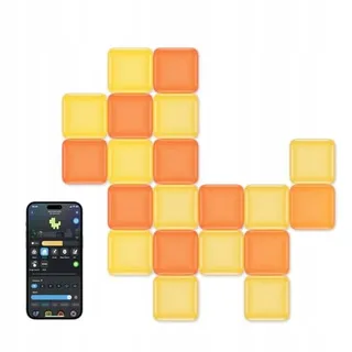 GOVEE Mini LED Wandpanelen Set 20 Stuks Spraakbediening en Muzieksync