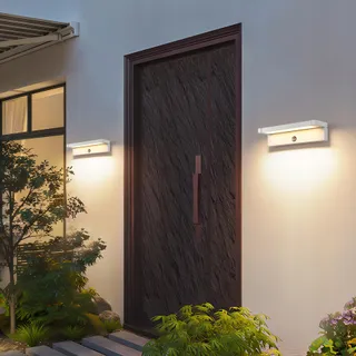KUKAK LED Buitenlamp Bewegingsmelder 36W IP65 3000K Wit — miniatuur 7