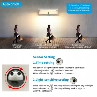 KUKAK LED Buitenlamp Bewegingsmelder 36W IP65 3000K Wit — miniatuur 4