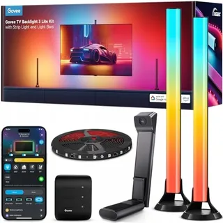 GOVEE TV Achtergrondverlichting 3 Lite Kit 55-65 RGBICW WiFi Camera