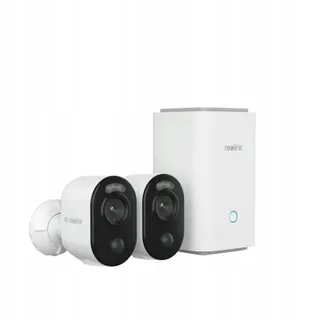 REOLINK Buitencamera Set 4K Met Home Hub Lange Batterijduur