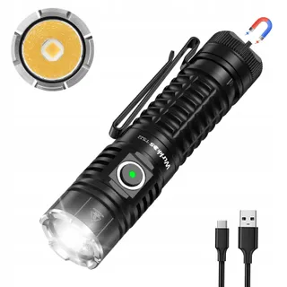 WURKKOS TS22 LED Zaklamp 4800 Lumen Waterdicht IPX68 6 Modi