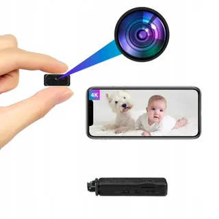 HIKAM 4K HD Bewakingscamera Binnen met Telefoon App