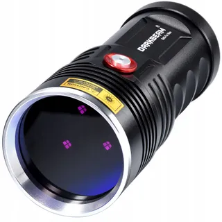 DARKBEAM UV Zaklamp 365nm LED USB-C voor Vlekken Mineralen