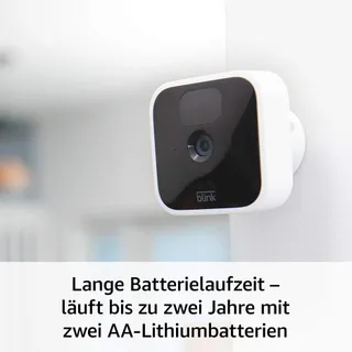 BLINK Indoor Draadloze HD Camera 2 Jaar Batterij Bewegingsdetectie Alexa — miniatuur 3