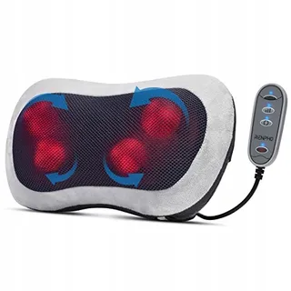 RENPHO Shiatsu Massagekussen Met Warmte Voor Rug Nek Schouders