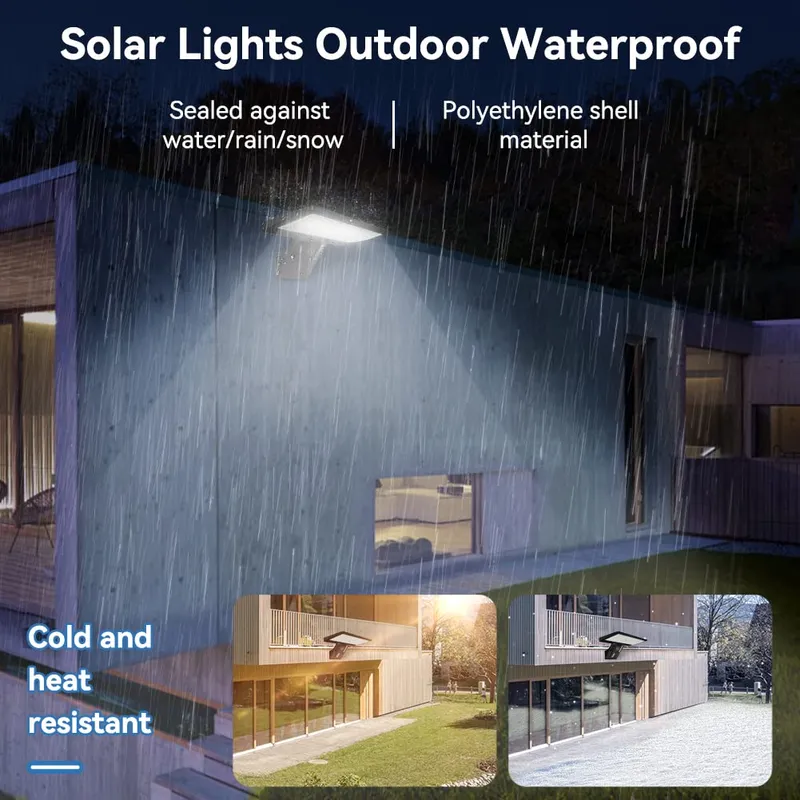 JESLED Solarlampen Met Bewegingsmelder 90 LED IP65 Tuin Garage — foto 6