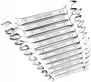 BRÜDER MANNESMANN Steeksleutelset 12-delig 6-32mm Chroom-Vanadium