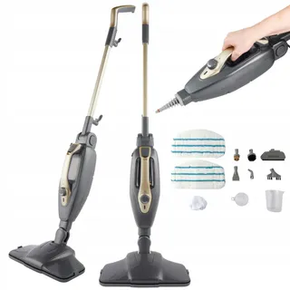 BELDRAY Titanium Stoommop 14-in-1 350ml 1300W Zonder Chemicalien