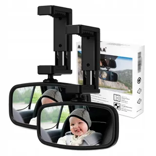 BABY Achteruitkijkspiegel Auto 360 Graden Draaibaar Autostoeltje