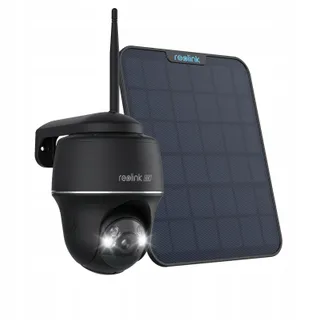 REOLINK 4K Buitencamera Op Zonne-energie 360 WiFi Accu Zwart