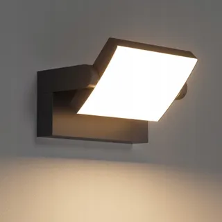 KLIGHTEN Wandlamp 24W IP65 Zwart LED 1500 Lumen 2700K-3000K