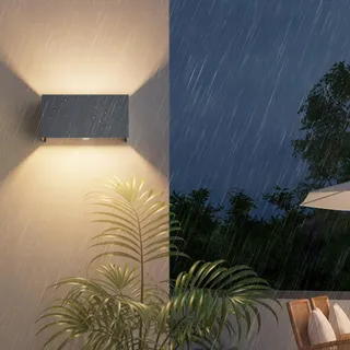 KLIGHTEN Buitenwandlamp 18W Bewegingsmelder 3000K G9 Verstelbaar — miniatuur 5