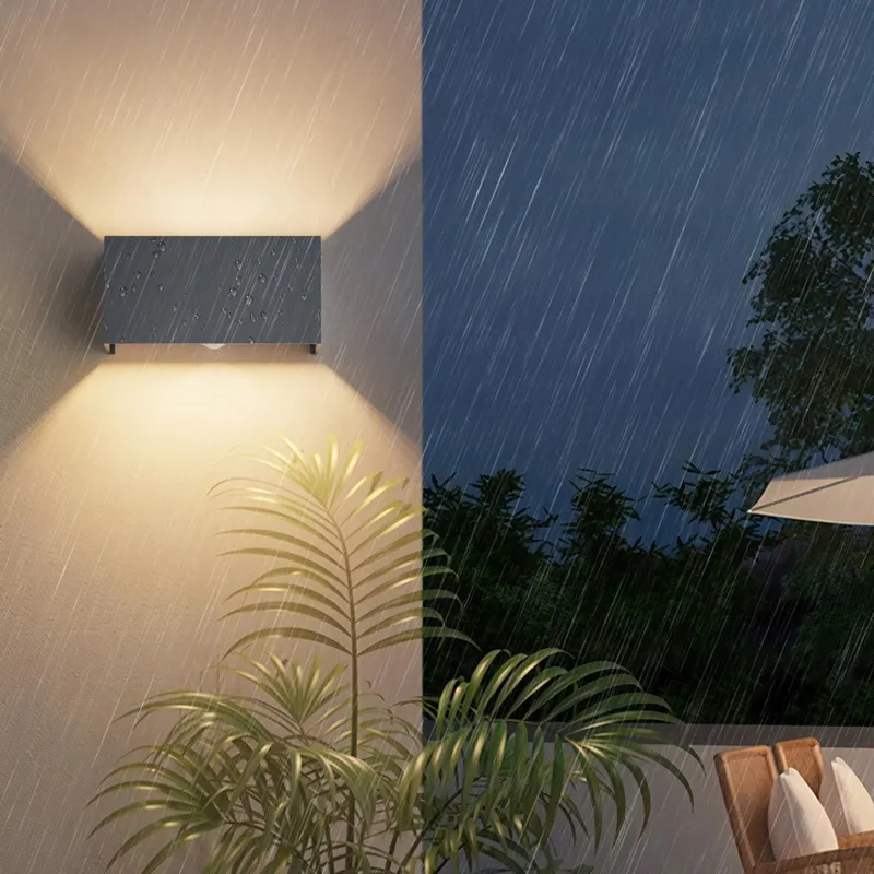 KLIGHTEN Buitenwandlamp 18W Bewegingsmelder 3000K G9 Verstelbaar — foto 5